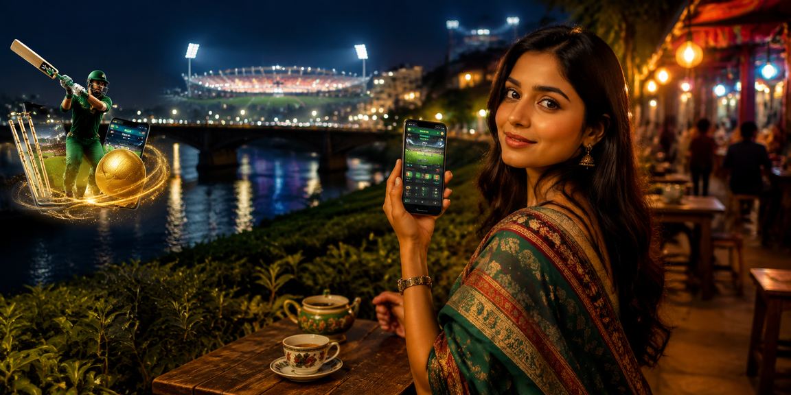 ময়মনসিংহের চা বাগানে ক্রিকেট বেটিং ফ্রি বেট অফার উপভোগ করছেন একজন ব্যবহারকারী
